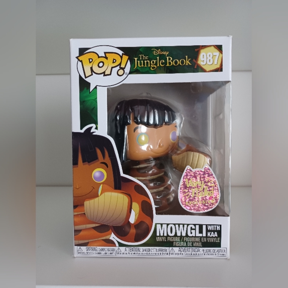 Disney‎ Mowgli With Kaa From The Jungle Book 987 VeryNeko Exclusive Funko Pop